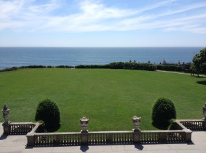 The stunning view from the second floor- not too shabby