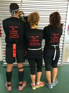 Our inspirational team shirts!
